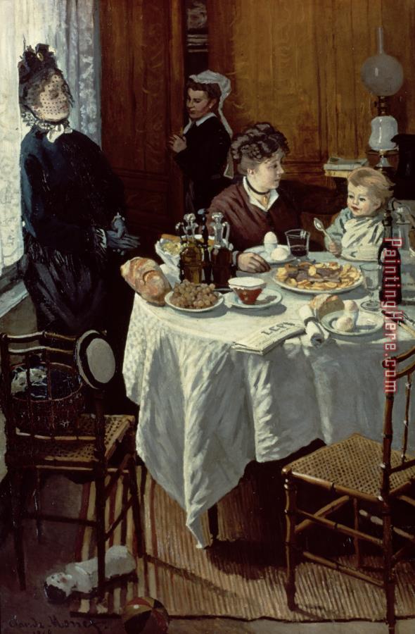 Claude Monet The Breakfast